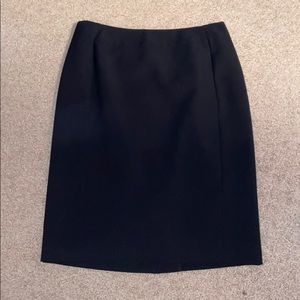 Worthington (6P) Black Pencil Skirt